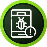 Bug Creative Icon Design vector