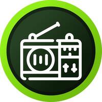 Radio Creative Icon Design vector