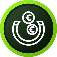 Money Attraction Creative Icon Design vector