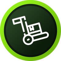 Trolley Creative Icon Design vector