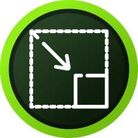 Downsizing Creative Icon Design vector