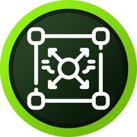 Contour Creative Icon Design vector