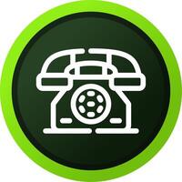 Telephone Creative Icon Design vector