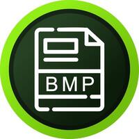 bmp creativo icono diseño vector