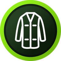 Lab Coat Creative Icon Design vector