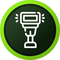 Camera Flash Creative Icon Design vector