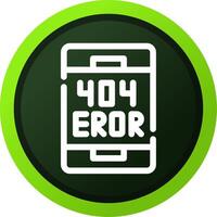 Error Creative Icon Design vector