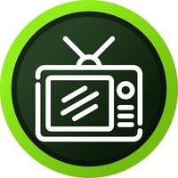 Tv Creative Icon Design vector