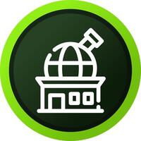 Observatory Creative Icon Design vector