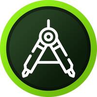 Compass Creative Icon Design vector