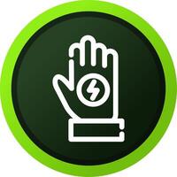 Glove Creative Icon Design vector