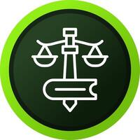 Law Creative Icon Design vector