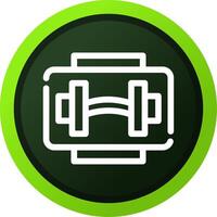 Gym Creative Icon Design vector