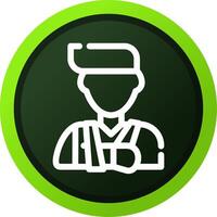 Injury Creative Icon Design vector