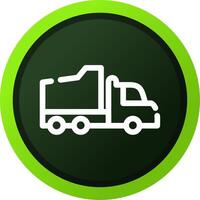 Truck Creative Icon Design vector