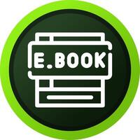 Ebooks Creative Icon Design vector