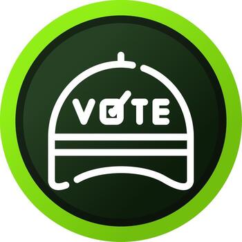 diseño de icono creativo de sombrero vector