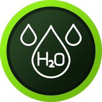 H2o Creative Icon Design vector