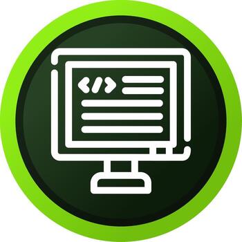Code Creative Icon Design vector