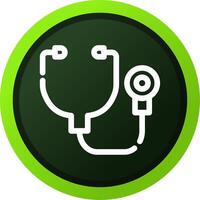 Stethoscope Creative Icon Design vector