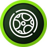 Full Moon Creative Icon Design vector