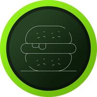 Burger Creative Icon Design vector