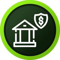 Banking Security Creative Icon Design vector