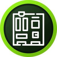 Motherboard Creative Icon Design vector