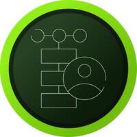 Client Database Creative Icon Design vector