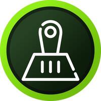 Garbage Picker Creative Icon Design vector