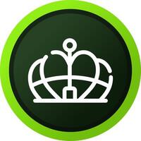 Crown Creative Icon Design vector