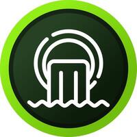 Sewer Creative Icon Design vector