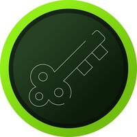 Door Key Creative Icon Design vector