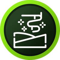 Aurora Borealis Creative Icon Design vector