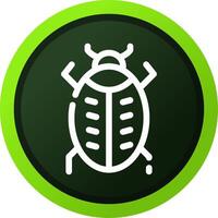 Bug Creative Icon Design vector