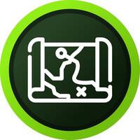 Treasure Map Creative Icon Design vector