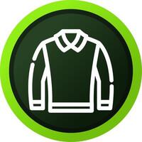 diseño de icono creativo de chaqueta vector