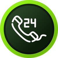 Emergency call Creative Icon Design vector