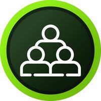 Audience Creative Icon Design vector