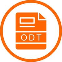 ODT Creative Icon Design vector