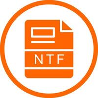 NTF Creative Icon Design vector