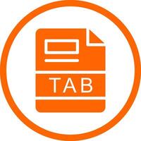 TAB Creative Icon Design vector