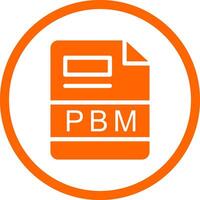 PBM Creative Icon Design vector