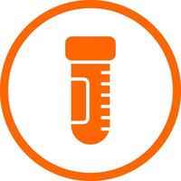 Test Tube Creative Icon Design vector