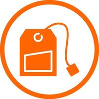 Tea Bag Creative Icon Design vector