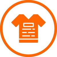 Tshirt Creative Icon Design vector