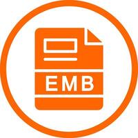 EMB Creative Icon Design vector