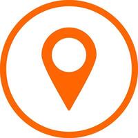 Location Creative Icon Design vector