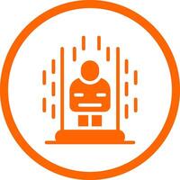Teleportation Creative Icon Design vector