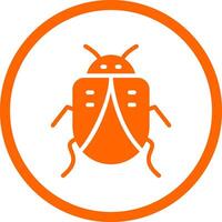 Bug Creative Icon Design vector